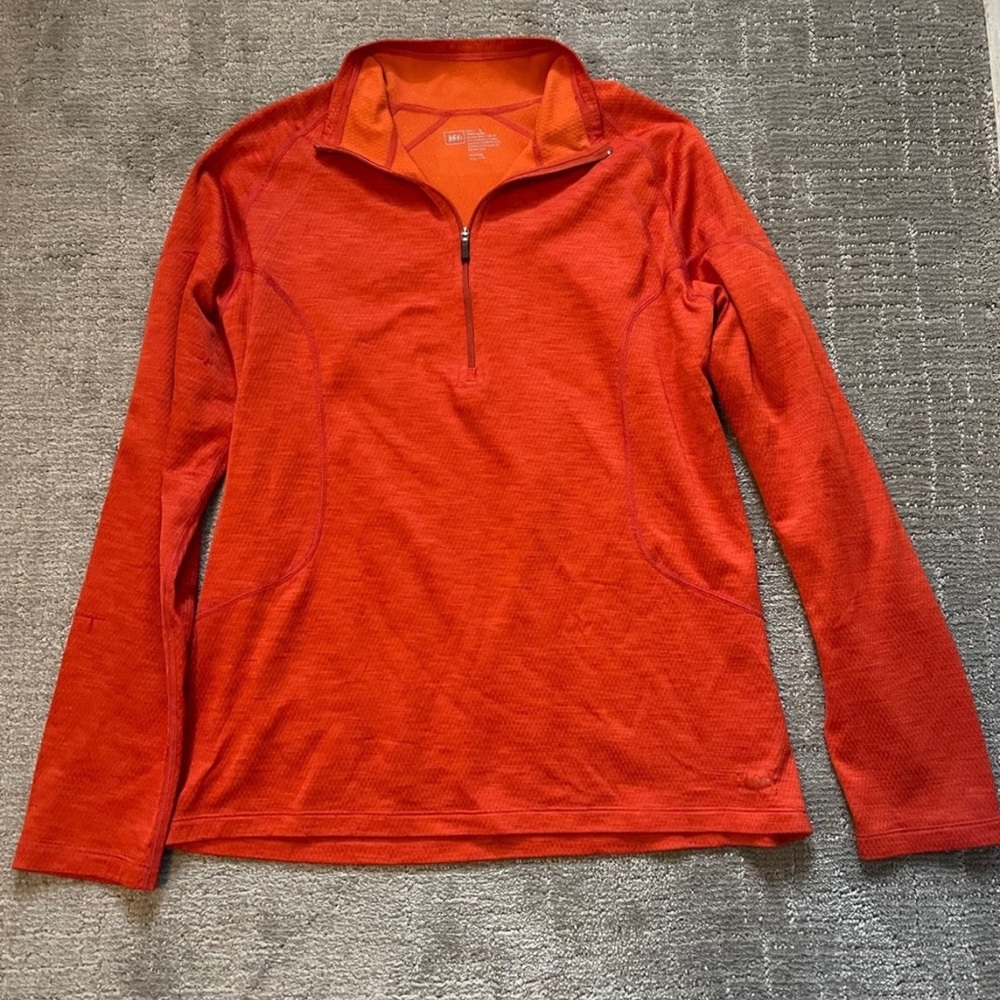 REI mens 1/4 zip